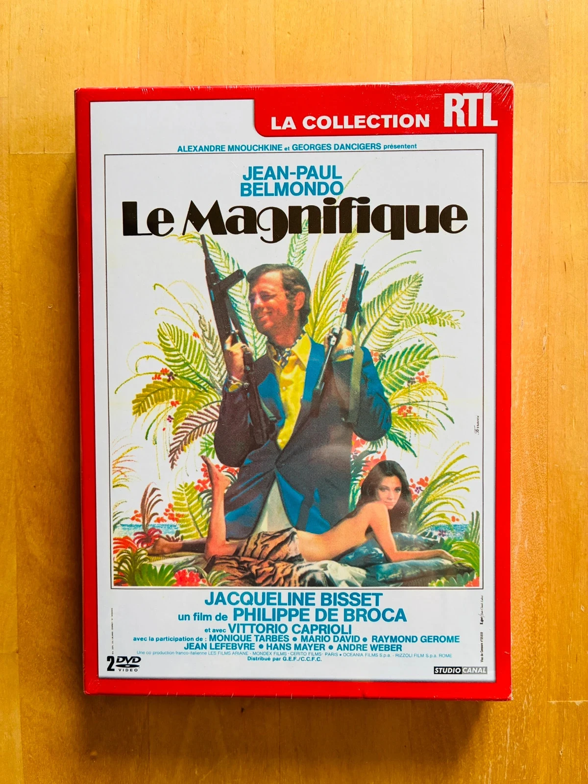 DVD Le Magnifique Jean-Paul Belmondo.